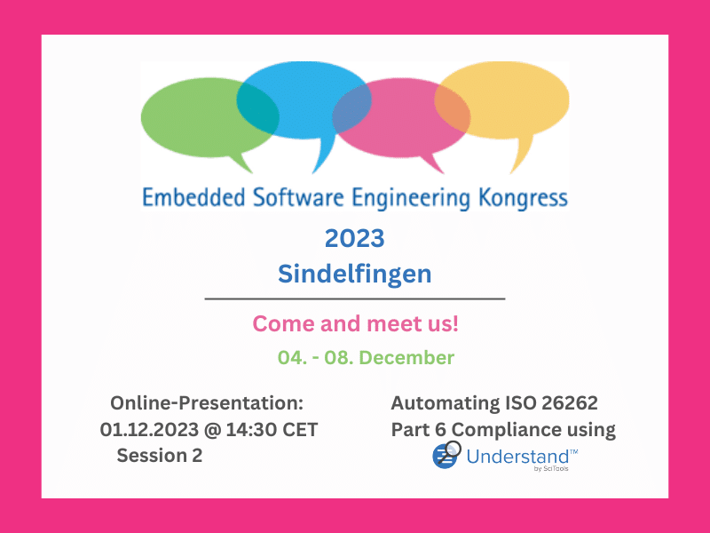 Where bright minds meet: ESE 2023 (Embedded Software Engineering)